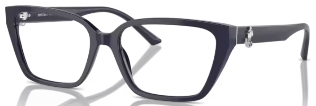 Jimmy Choo JC3008 5016 Eyeglasses Women's Blue Full Rim Cat