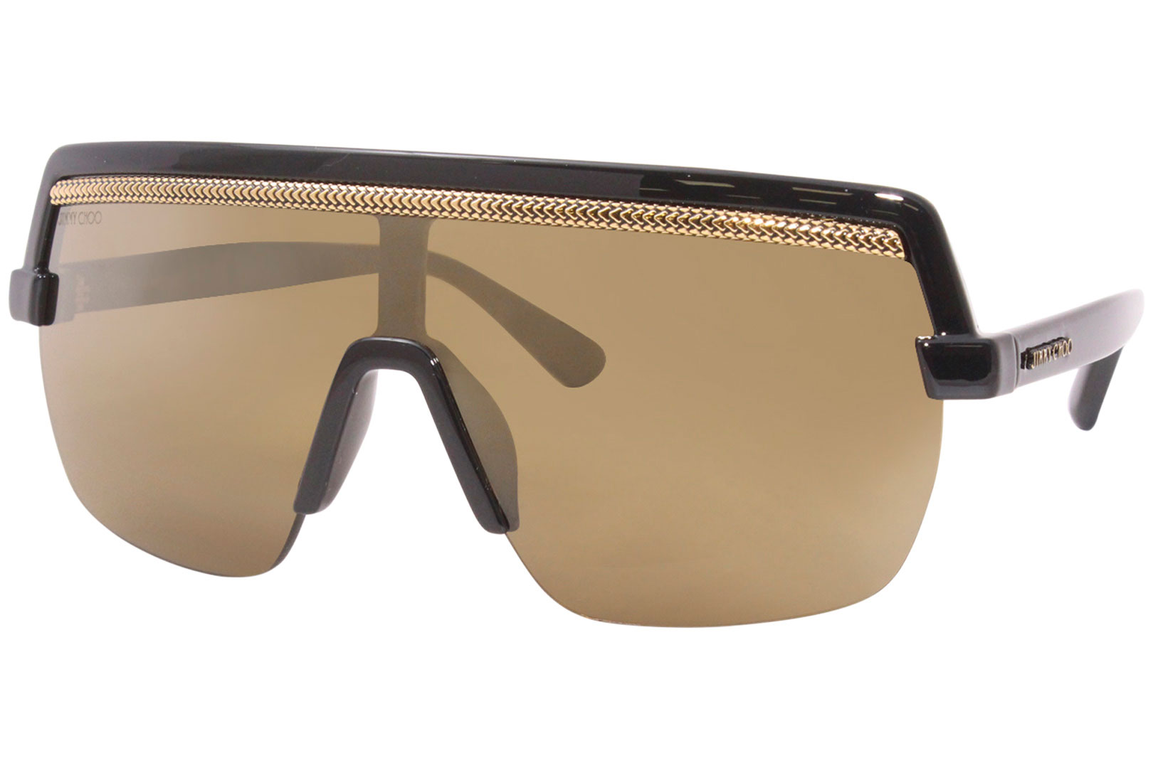 Jimmy Choo Black Unisex Sunglasses