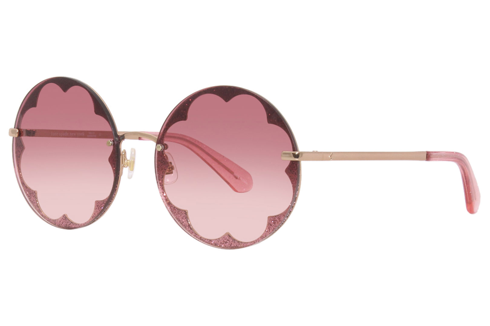Kate Spade Sunglasses Women's Alivia/G/S W663X Pink Glitter/Pink Gradient  59mm 