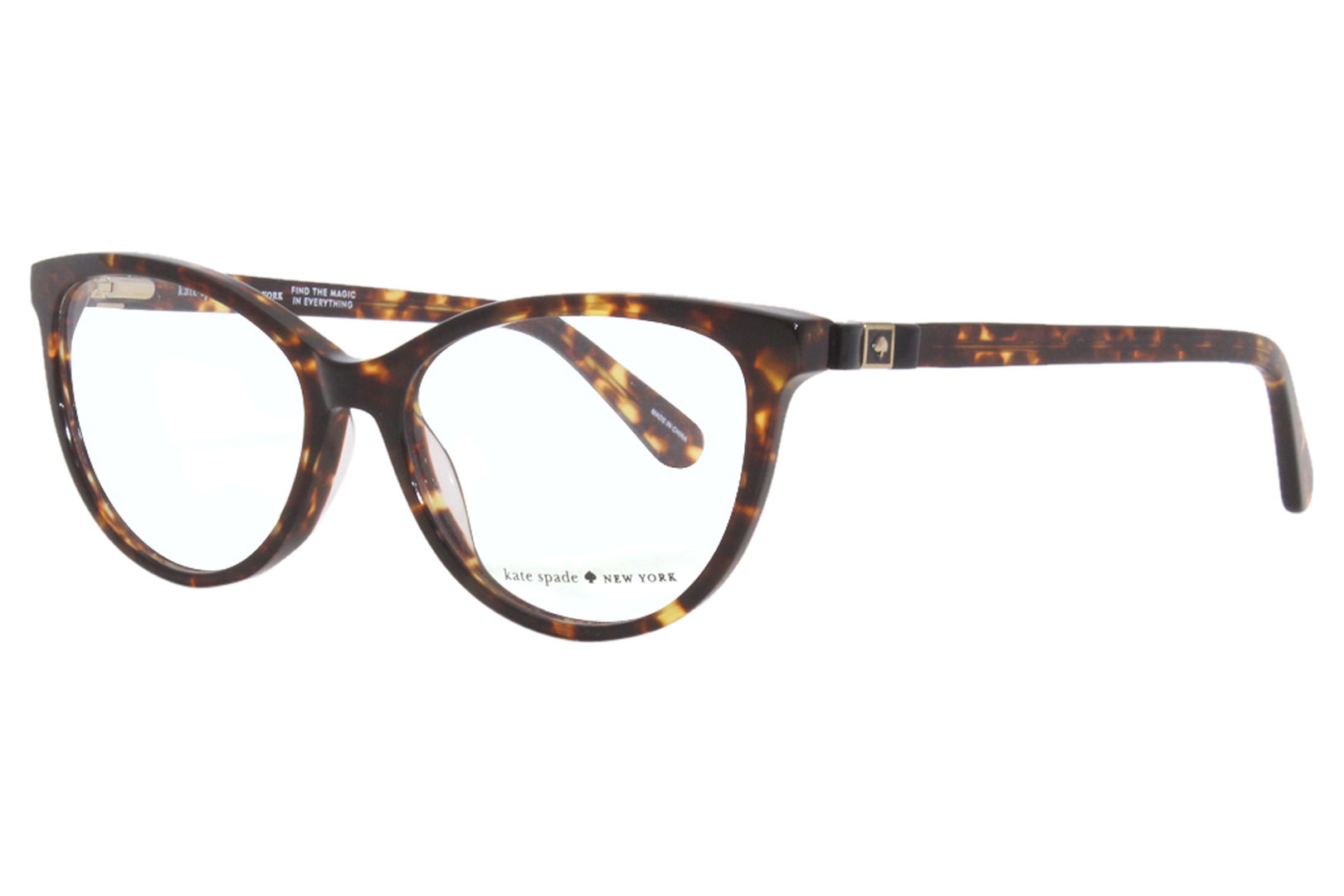 Kate Spade Eyeglasses Women's Jalinda 086 Dak Havana 52-16-140mm |  