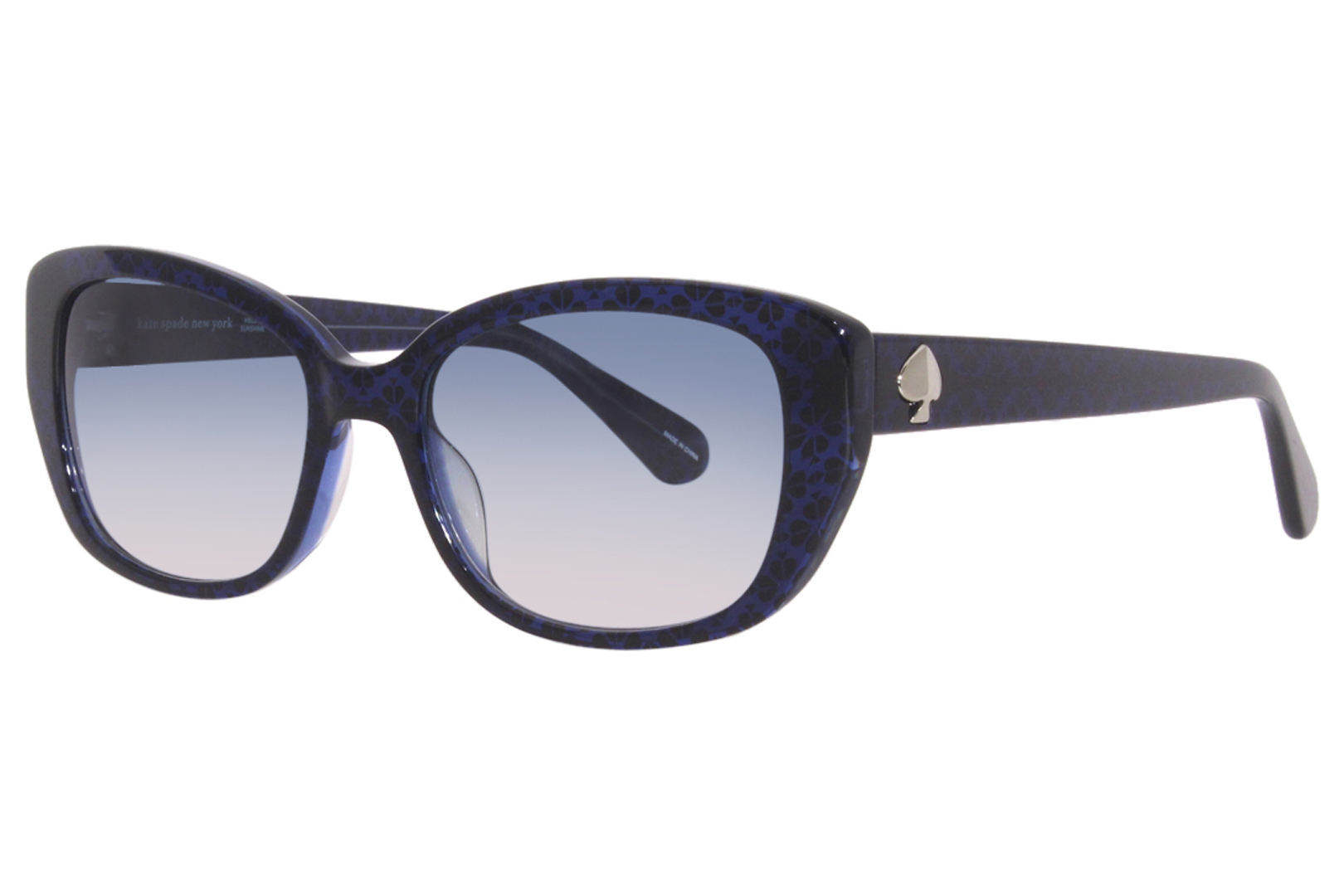 Kate Spade Kenzie/G/S PJP08 Sunglasses Women's Blue/Blue Gradient 53-18-140  