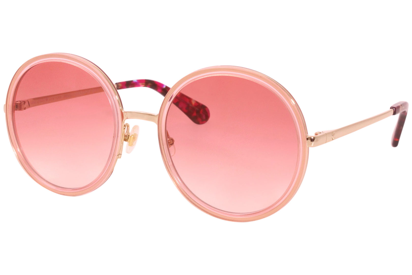 Kate Spade Lamonica/S S459R Sunglasses Women's Pink-Gold/Pink Gradient Lens  54mm 