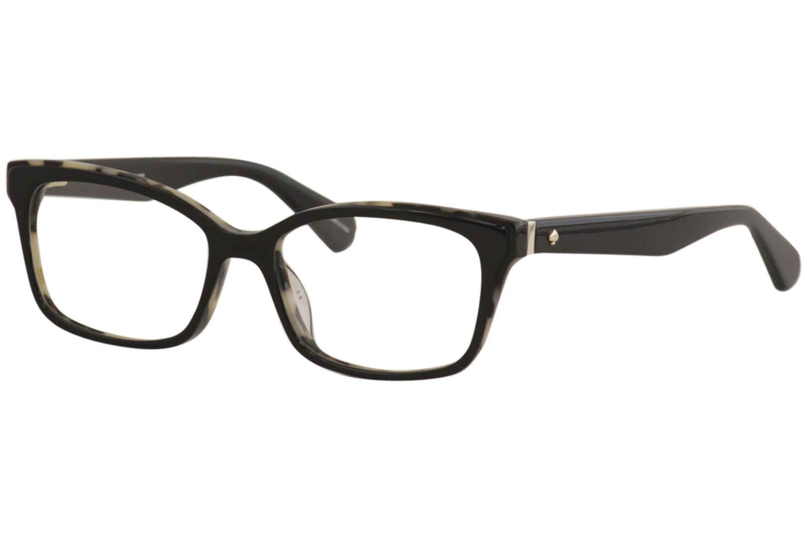 Kate Spade Women's Eyeglasses Jeri 807 Black Full Rim Optical Frame 52mm |  
