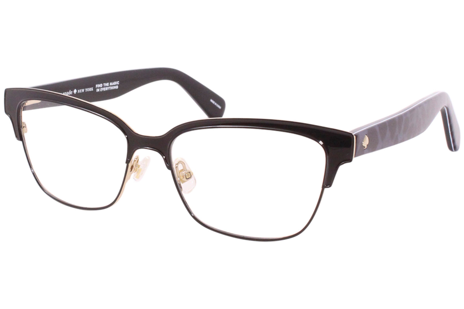 Kate Spade Women's Eyeglasses Ladonna S41 Rose Gold Full Rim Optical Frame  51mm 