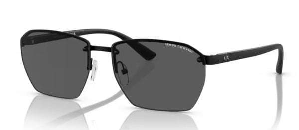 Armani Exchange AX2048S 604580 Sunglasses Men's Matte Silver