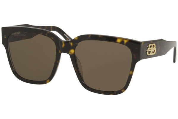 Balenciaga Everyday BB0056S 002 Sunglasses Women's Havana