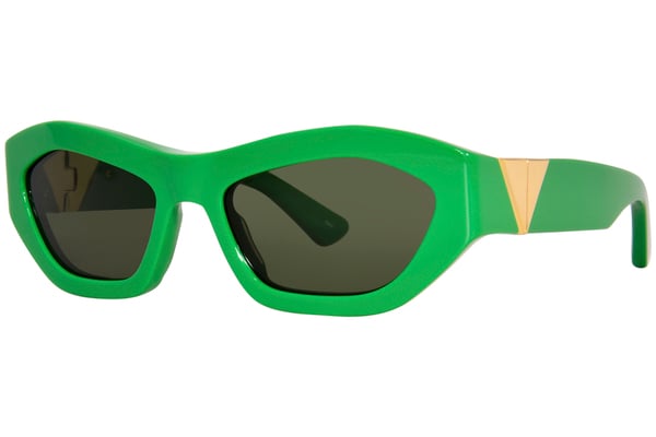 サングラス BOTTEGA VENETA Woman Sunglasses Green BV1276S 003 BV1276S sunglasses Green | SmartBuyGlasses US