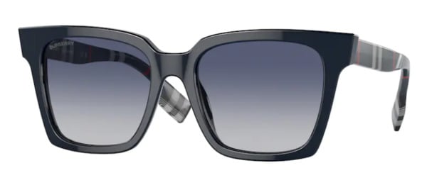 Burberry Maple BE4335 39884L Sunglasses Women s Blue Blue Gradient 53 18 140 EyeSpecs