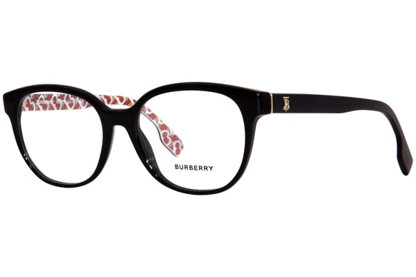 大量入荷 3824 BE2332 Scarlet Burberry Eyeglasses Full Black Women's 着せ替え服・アウトフィット