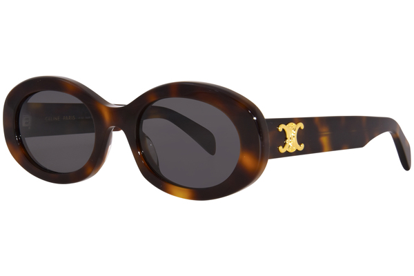【送料&関税込】Celine Cl40295i52a - Havana Celine Triomphe CL40304U 52A Sunglasses - US