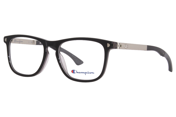  Champion CU3Shakes Eyeglasses Men's Full Rim Square Shape Tri-Flex 
