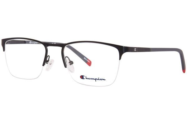  Champion Launch Eyeglasses Men's Semi Rim Square Shape 