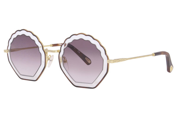 クロエ サングラス HAVANA/SAND/GRAD ROSE CE147S-257 Chloe Sunglasses Women's CE147S 257 Havana Sand 56-18-140