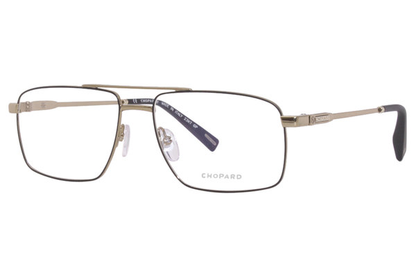  Chopard VCHF56 Eyeglasses Frame Men's Full Rim Rectangular 