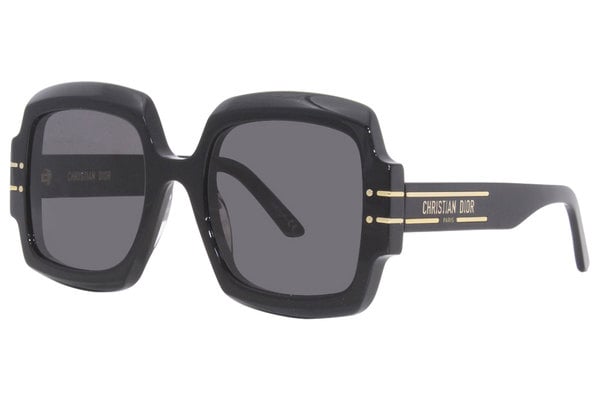Dior sunglasses black and gold hot sale