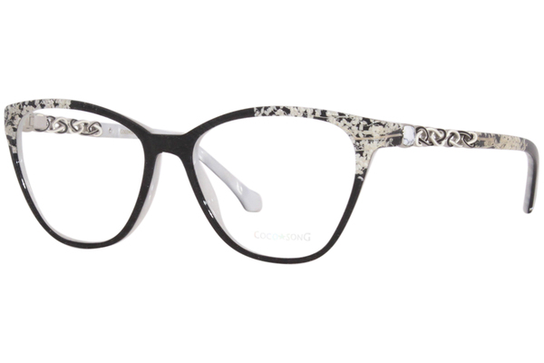 Coco Song Moonlight Shadow CV251-1 Eyeglasses Women's Black