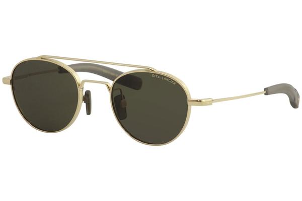 analyse Verovering gevaarlijk Dita Lancier Men's DLS103 DLS/103 Round Sunglasses | EyeSpecs.com