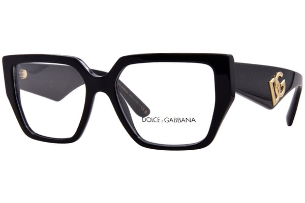 Dolce & Gabbana DG3373 501 Eyeglasses Women's Black Full Rim