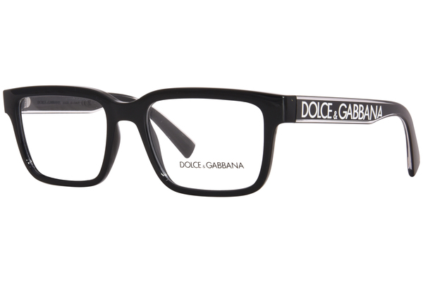  Dolce & Gabbana DG5102 Eyeglasses Men's Full Rim Rectangle Shape 