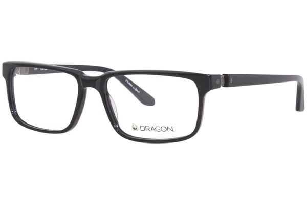  Dragon DR7008 Eyeglasses Men's Full Rim Rectangle Shape 