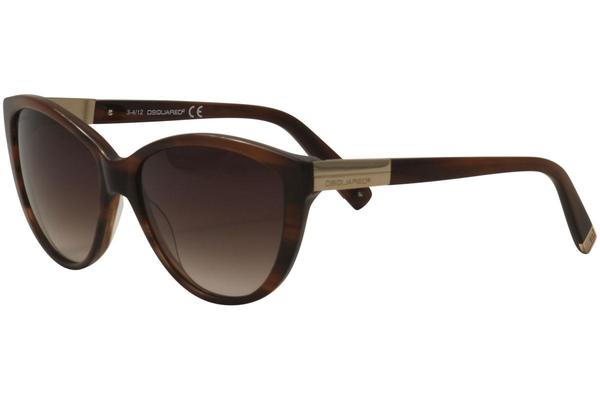 Dsquared2 キャットアイフレムサンクラス D20108S RHL9O Dsquared2 キャットアイフレムサンクラス D20108S RHL9O (D
