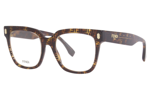  Fendi FF0463 Eyeglasses Women's Full Rim Square Shape 