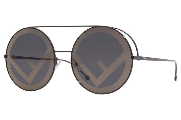 Fendi Sunglasses Women's FF0285/S 8077Y Black/Grey-Gold