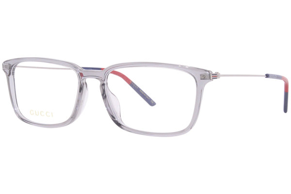  Gucci GG1056OA Eyeglasses Frame Men's Full Rim Rectangular 