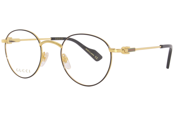  Gucci GG1222O Eyeglasses Men's Full Rim Oval Shape 