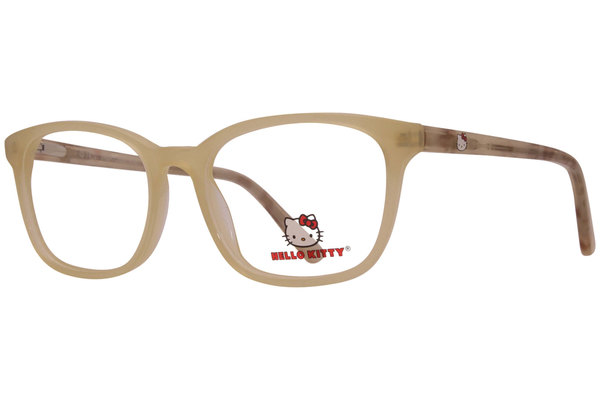  Hello Kitty HK334 Eyeglasses Youth Girl's Full Rim Rectangular Optical Frame 