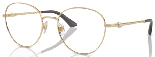 JIMMY CHOO ハントスフレムメカネ JC2004HB 3006 Jimmy Choo JC2004HB 3006 Eyeglasses Women's Pale Gold Full