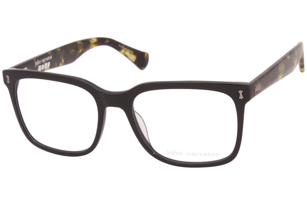  John Varvatos V415 Eyeglasses Men's Full Rim Square Optical Frame 