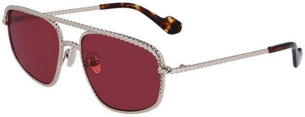 LANVIN スクエアフレムサンクラス LNV128S 733 Lanvin LNV128S 733 GOLD 58/18/140 Unisex Sunglasses | eBay