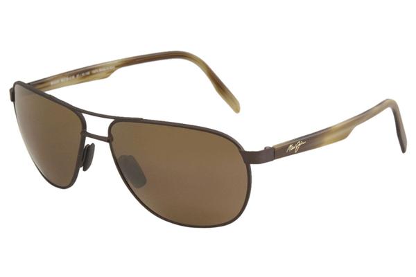 Maui Jim Castles MJ728 MJ/728 Matte Chocolate Pilot
