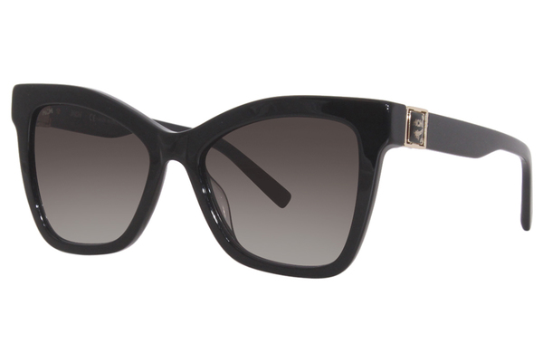 MCM MCM712S 001 Sunglasses Women's Black/Grey Gradient Rectangle Shape ...