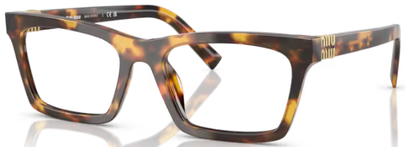 MIU MIU スクエアフレムメカネ MU08XV 12U1O1 Miu Miu MU 08XV Square Eyeglasses | EyeOns.com