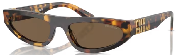 サングラス MIU MIU Woman Sunglasses Brown 07ZS VAU06B miu-miu-mu-07zs-sunglasses-