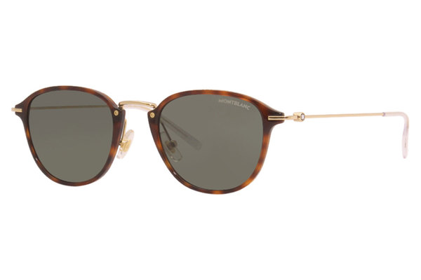  Mont Blanc MB0155S Sunglasses Men's Fashion Square Shape 