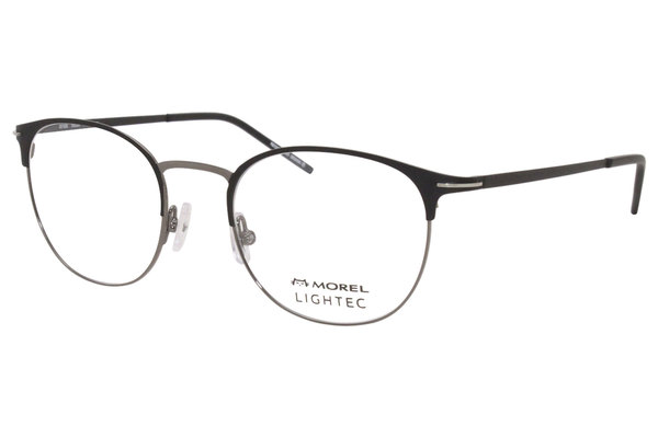  Morel Lightec 30168L Eyeglasses Men's Full Rim Round Optical Frame 