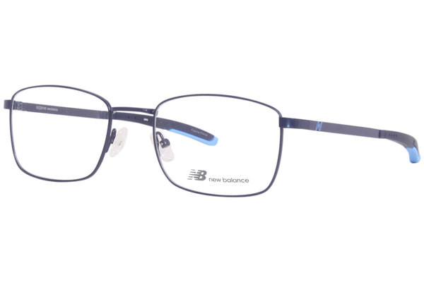  New Balance NBE13656 Eyeglasses Men's Full Rim Rectangle Shape 