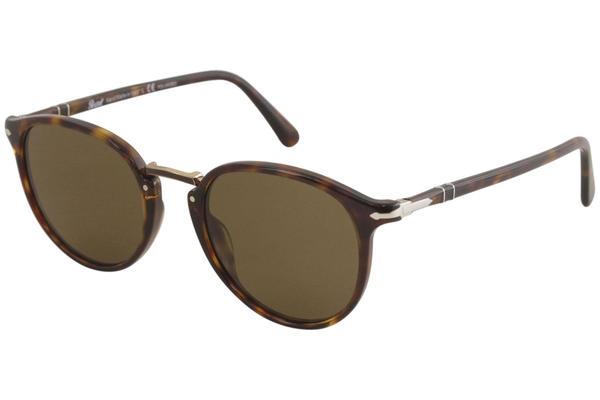  Persol Men's Typewriter Evolution 3210/S Sunglasses Oval Shape 