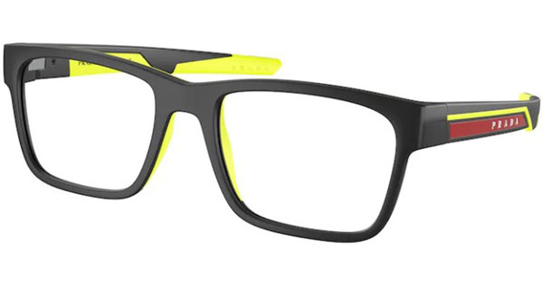 Prada Linea Rossa PS 02PV 17G1O1 Eyeglasses Men s Matte Black Full