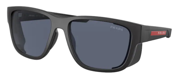  Prada Linea Rossa PS 07WS Sunglasses Men's Pillow Shape 