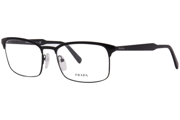  Prada PR 54WV Eyeglasses Men's Full Rim Rectangle Shape 