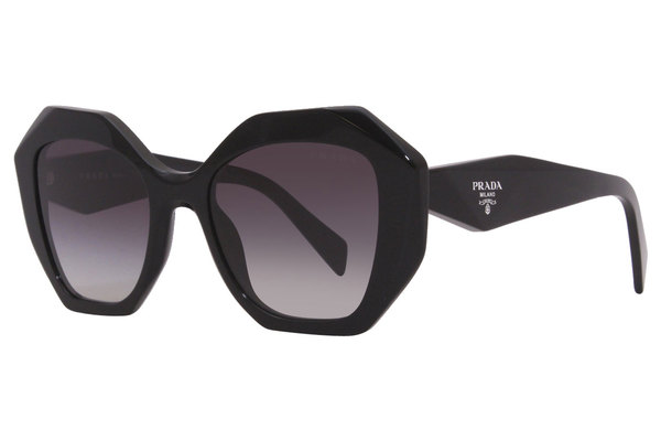 PRADA VPRQ30F ブラックサングラス(ブルーカラーレンズ) EyeSpecs.com: Online shopping for Sunglasses, Eyeglasses