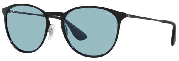 Ray Ban Erika-Metal RB3539 002/Q5 Sunglasses Women's Black Ray Ban Erika-Metal RB3539 002/Q5 Sunglasses Women's Black