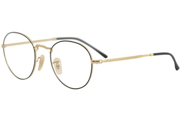 Ray Ban Eyeglasses RB3582V RB 3582 V 2946 Black Gold RayBan Optical Frame 49mm