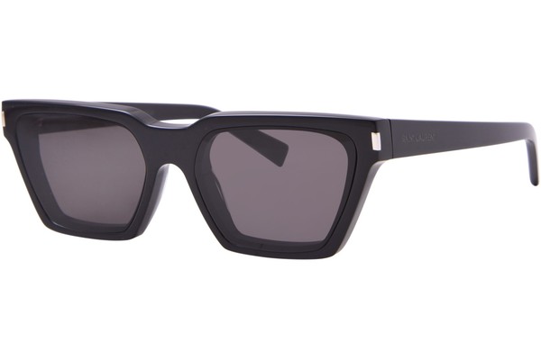 サングラス SAINT LAURENT Woman Sunglasses Multicolor 713741Y9956 2355 Saint Laurent Sl557shade Black Female Oval Sunglasses
