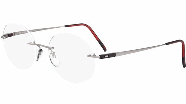  Silhouette Eyeglasses Racing Collection Chassis 5502 Rimless Optical Frame 