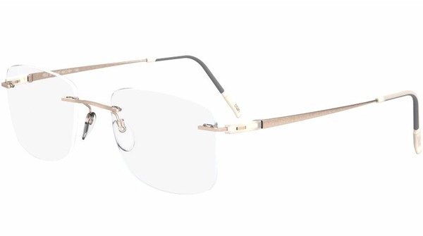  Silhouette Eyeglasses Racing Collection Chassis 5502 Rimless Optical Frame 